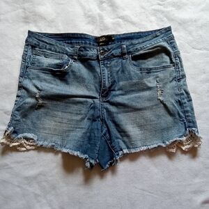 Lucky & Blessed vintage denim shorts